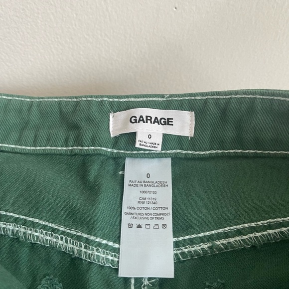 NWT garage dani carpenter green wide leg pants - Picture 4 of 6